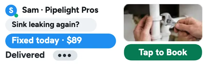 Pipelight Pros text thread banner template