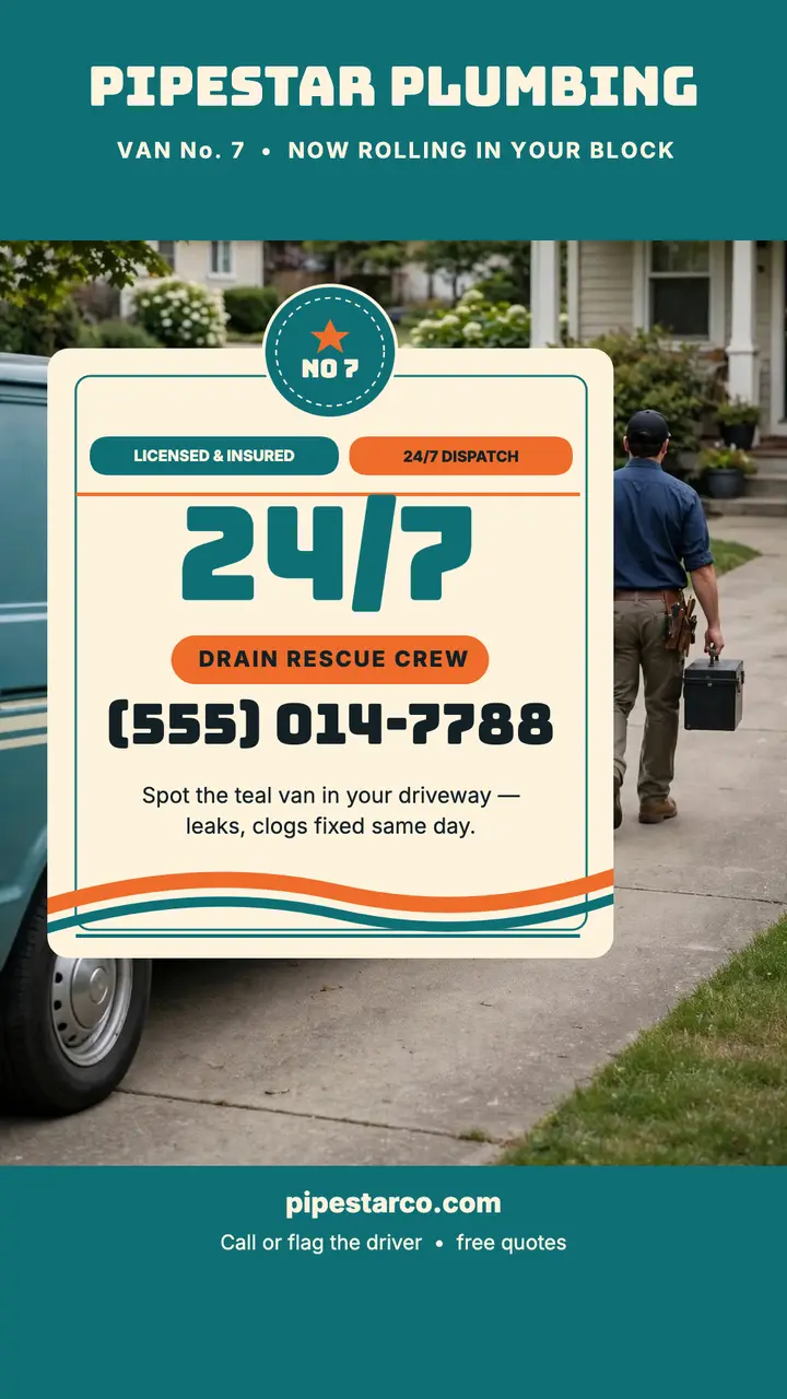Pipestar van promo story template