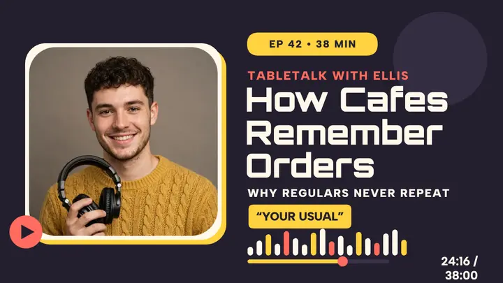 Tabletalk with Ellis podcast episode thumbnail template