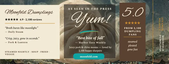 Moonfold dumpling press cover template