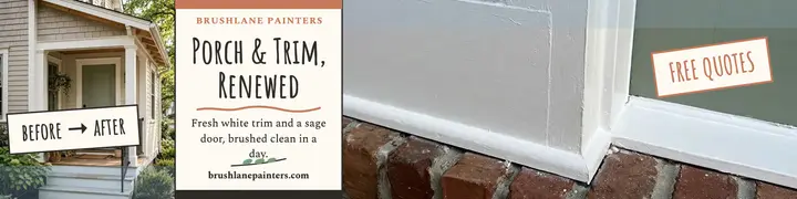 Brushlane porch painter LinkedIn banner template