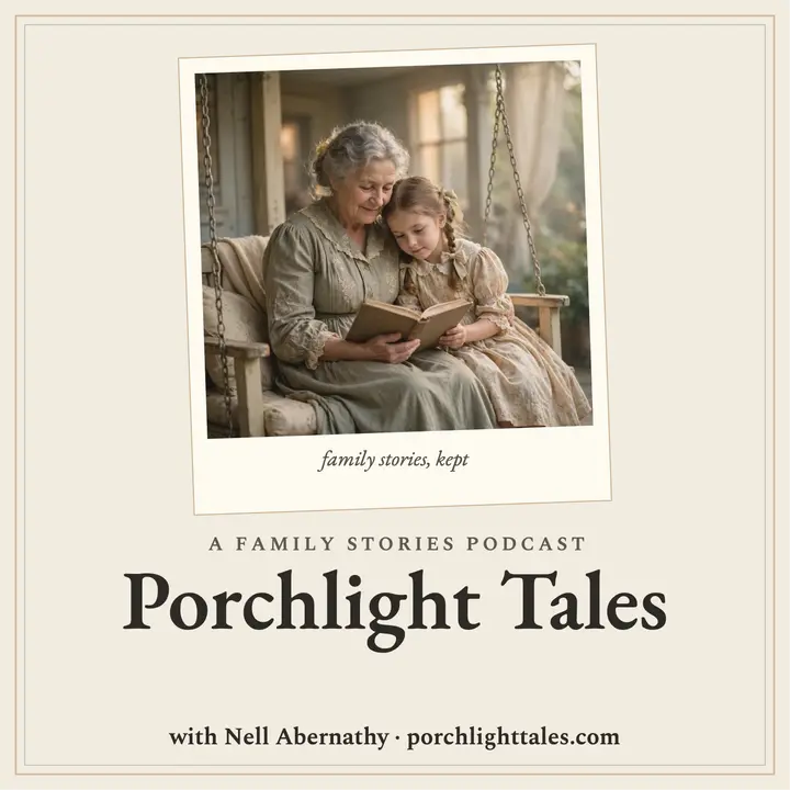 Porchlight Tales family stories cover template