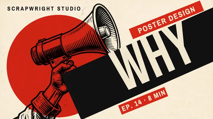 Why posters fail, agitprop thumbnail template