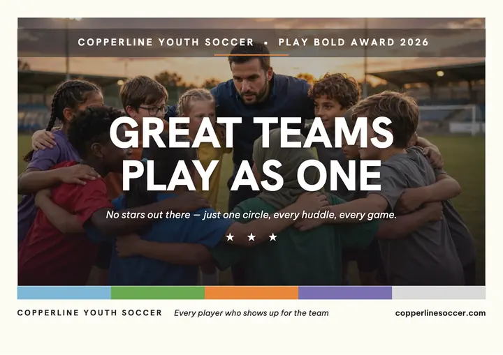 Copperline teamwork quote certificate template