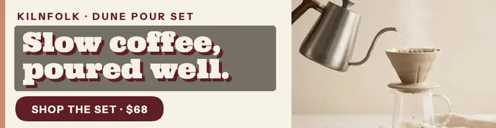 Kilnfolk Dune Pour Set drop billboard template