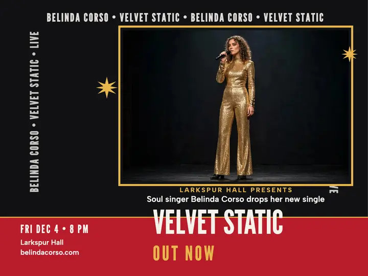 Belinda Corso Velvet Static press wall slide template