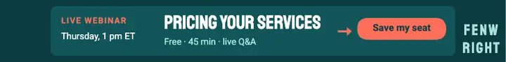 Pricing webinar leaderboard ad template