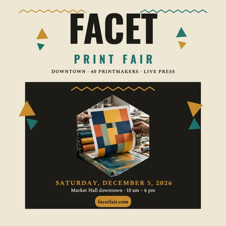 Facet Print Fair downtown post template