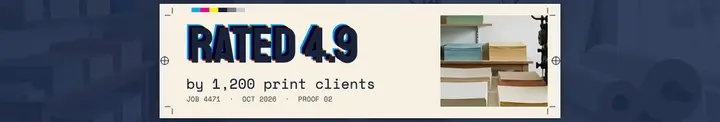 Proofhouse Press reviews LinkedIn cover: customer rating linkedin cover template