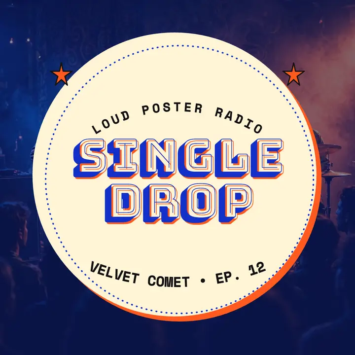 Velvet Comet single drop podcast cover template