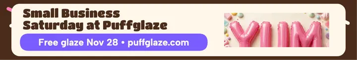 Puffglaze Donuts Saturday cover template
