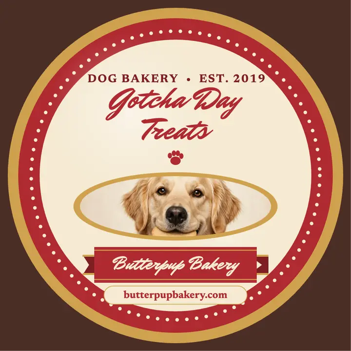 Butterpup Bakery tin lid post template