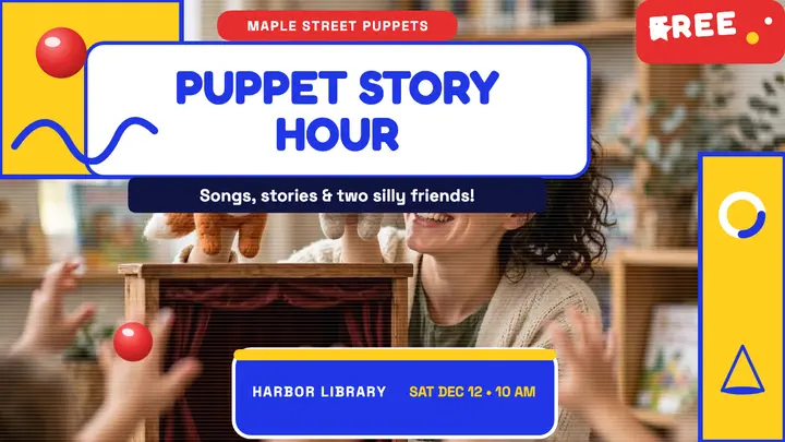 Maple Street Puppets story hour thumb template