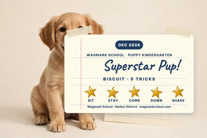Biscuit puppy graduation star chart template