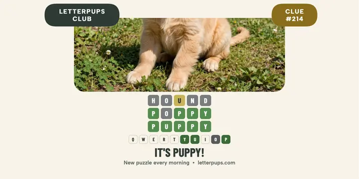 Letterpups puppy word grid game: vocabulary game post template