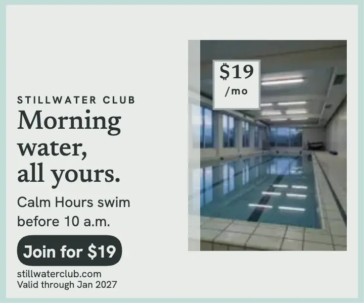 Stillwater Club quiet morning ad template