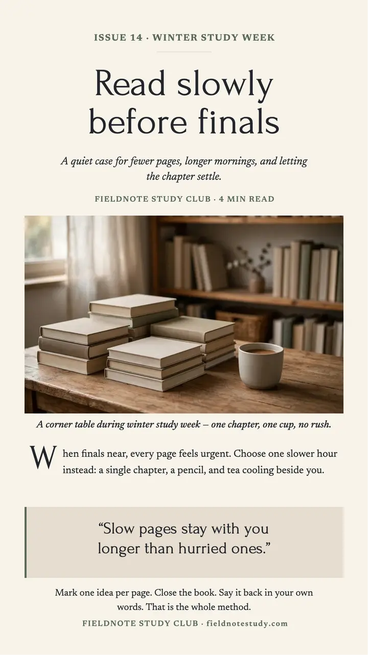 Quiet reading essay study story template
