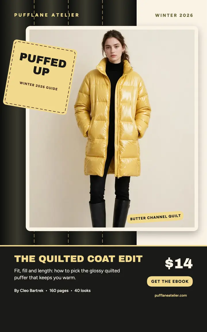 Puffed Up winter puffer guide, Pufflane template