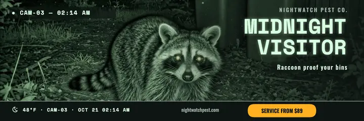 Nightwatch raccoon night cam header template