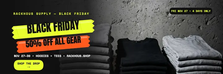 Rackhous Black Friday tape header template
