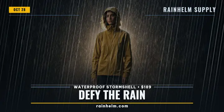 Rainhelm Stormshell rain x-post: trail jacket drop template