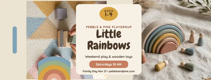 Pebble and Pine playgroup cover template
