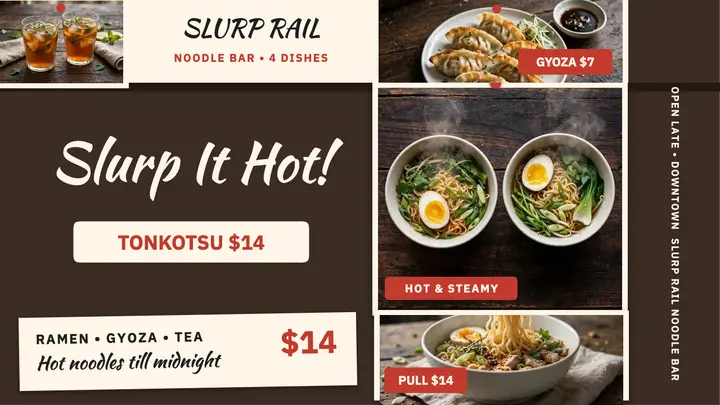 Slurp Rail noodle bar thumbnail template