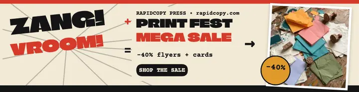 Rapidcopy Press print fest burst template