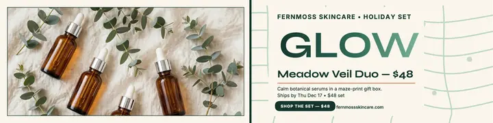 Fernmoss Meadow Veil Duo gift banner template