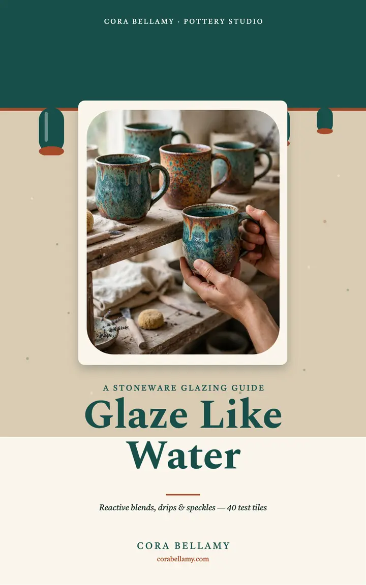 Glaze Like Water glazing guide cover template