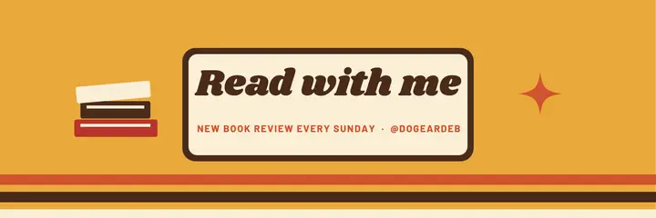 Read with me retro book creator X header template