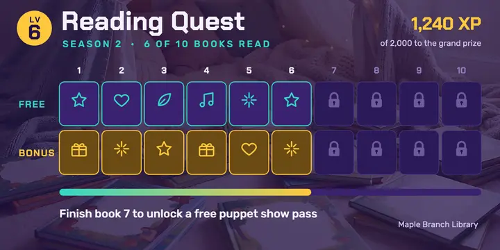 Reading quest battle pass post template