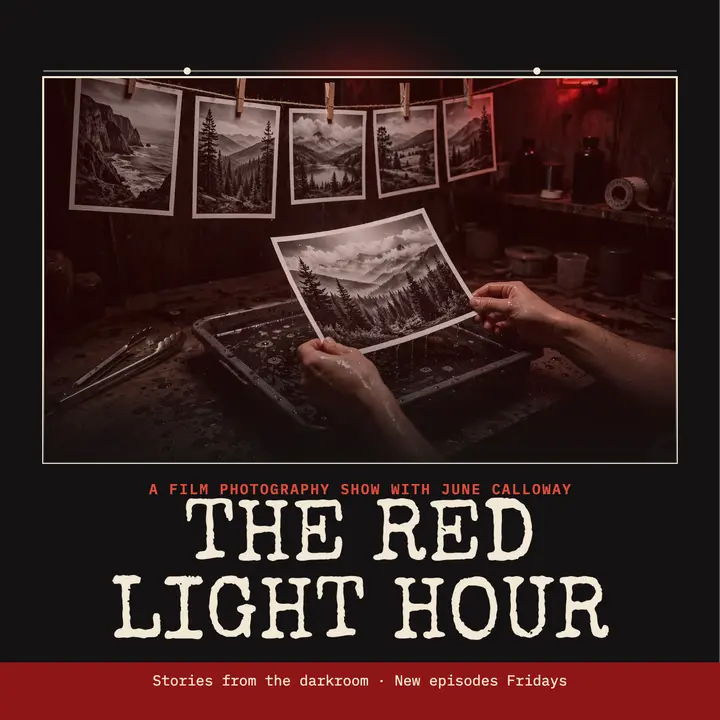 The Red Light Hour podcast cover template