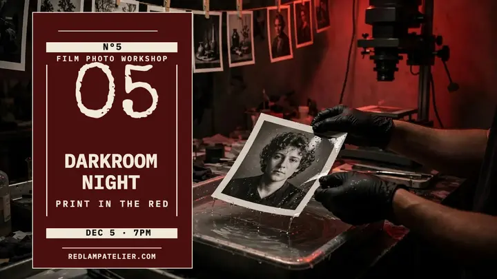 Redlamp Atelier darkroom night thumbnail template