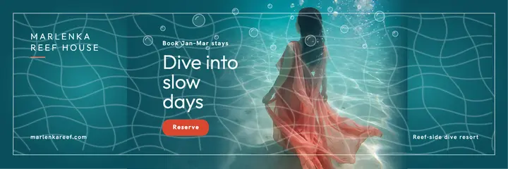 Marlenka Reef House dive resort X header template