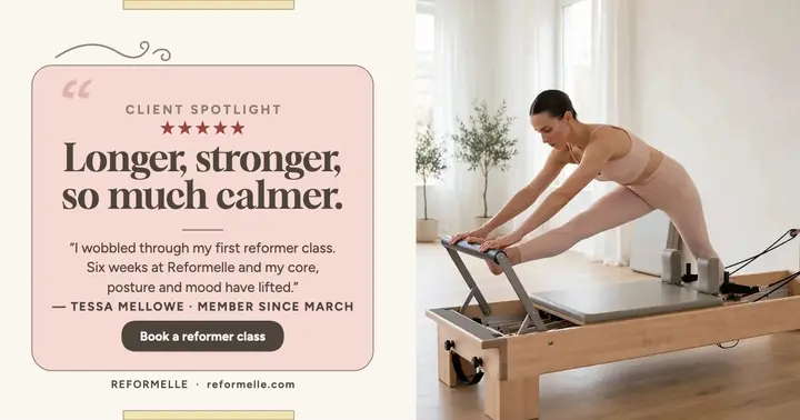 Reformelle reformer spotlight review post template