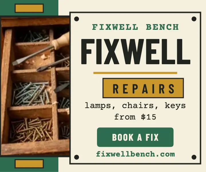 Fixwell Bench drawer repair ad template
