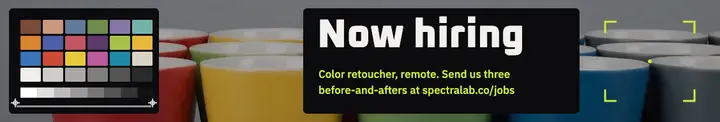 Spectra Lab retoucher hiring cover template