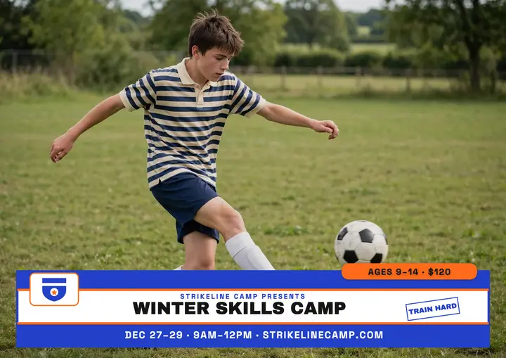 Strikeline winter skills camp certificate template
