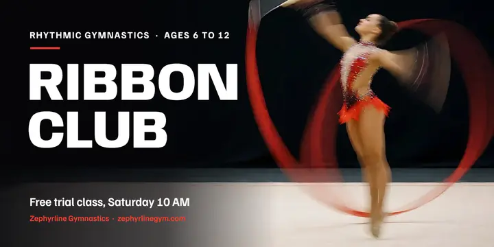 Ribbon Club open house post, motion blur template