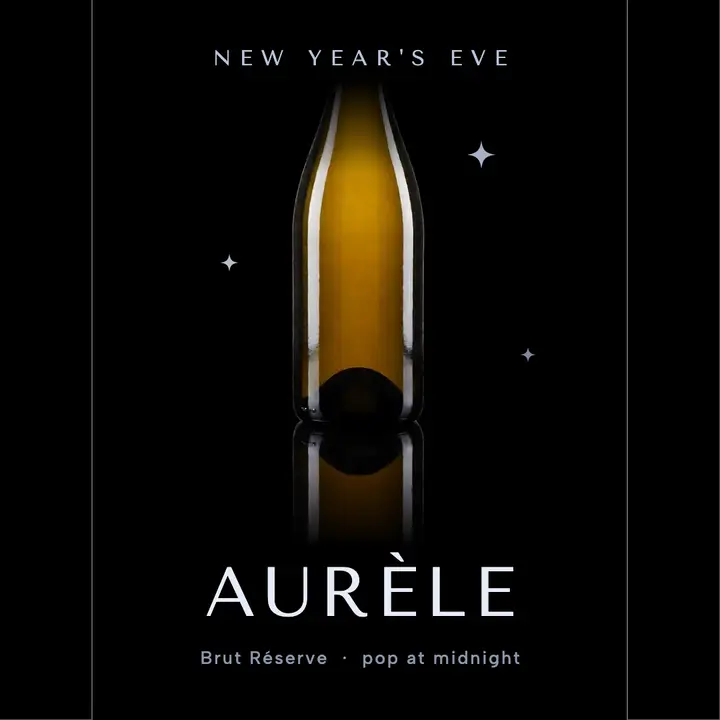 Aurele New Year's Eve cuvee post template
