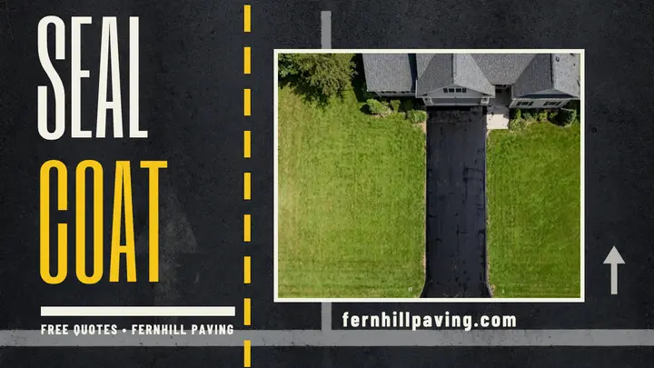 Seal coat road-marking letters template