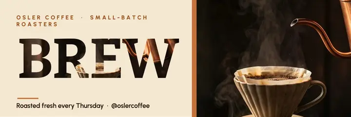 Roastery BREW header template