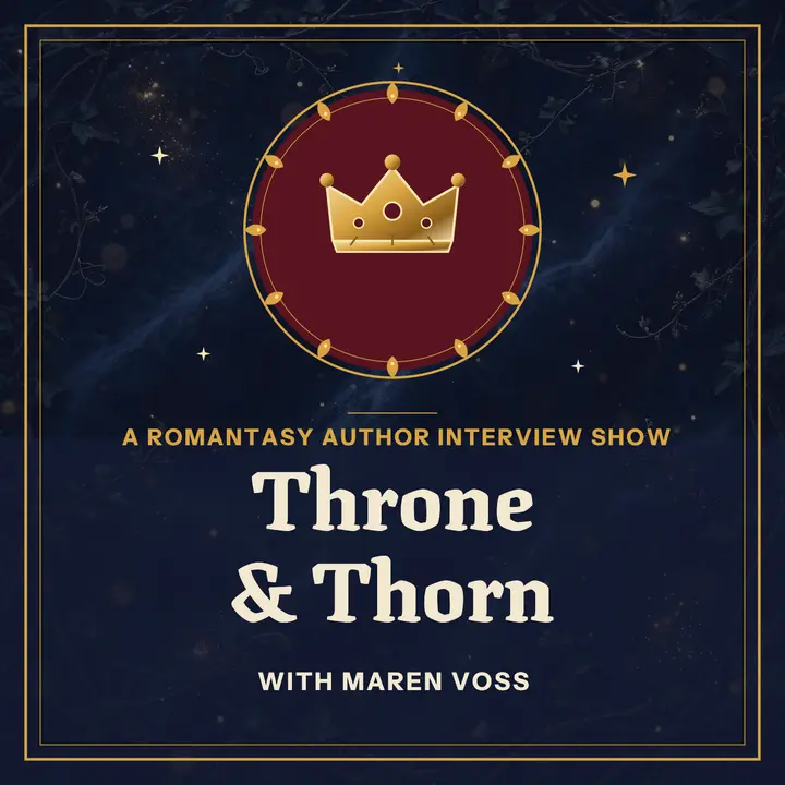 Throne and Thorn romantasy interview cover template