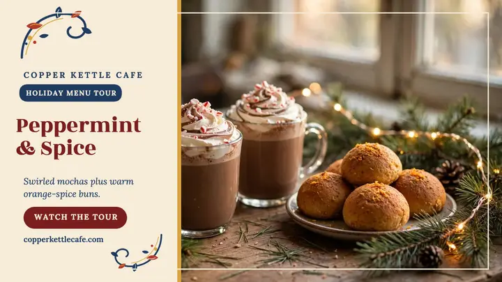 Copper Kettle rosemaled holiday menu thumbnail template