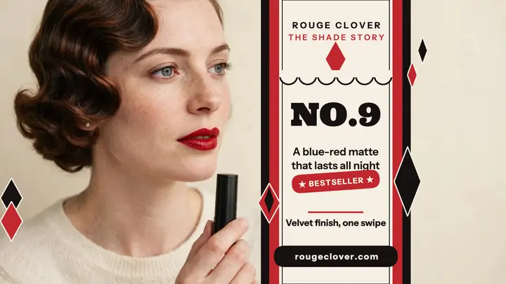 Rouge Clover No. 9 shade story template