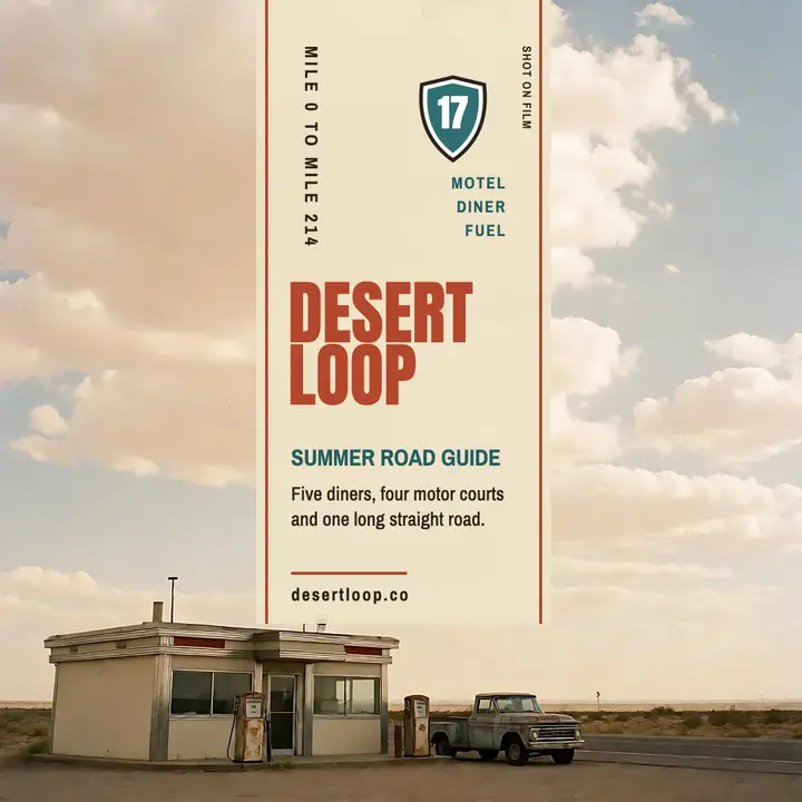 Desert Loop road trip guide template