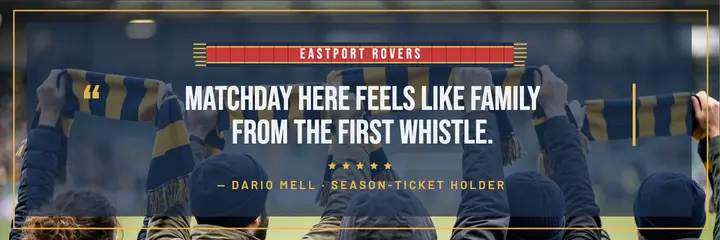 Eastport Rovers fan quote header template