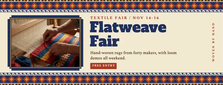 Flatweave Fair kilim cover template