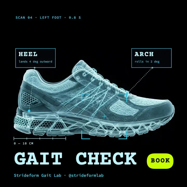 Strideform Gait Lab x-ray gait check post template